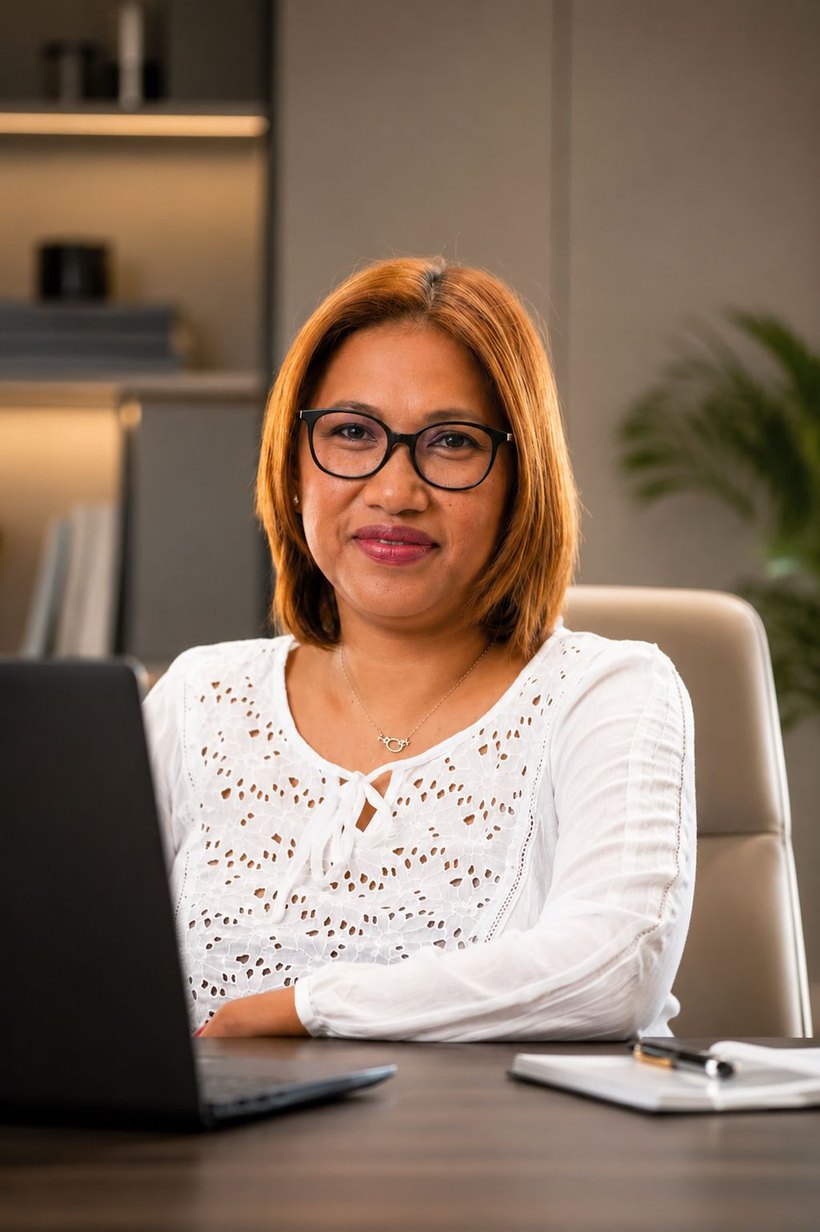 Eléna Vola Diamondra Raoelison, founder of the Academy of Sports Leadership & Management